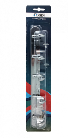 Вешалка Fixsen FX-1715 хром
