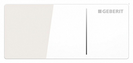 Кнопка смыва Geberit Sigma 70 115.630.SI.1 белая, 12 см