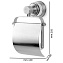 Держатель туалетной бумаги Boheme Aura 10241-CR с крышкой, хром - фото 2