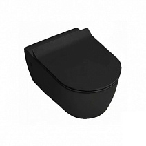 Унитаз подвесной Hatria Fusion A1Y1CC02 черный матовый Унитаз подвесной Hatria Fusion A1Y1CC02 черный матовый