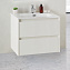 Тумба с раковиной BelBagno Kraft KRAFT 39-600/390-2C-SO-BO 60 bianco opaco
