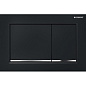 Кнопка смыва Geberit Omega 30 115.080.KM.1 черный/глянцевый хром