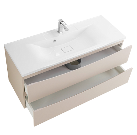 Тумба с раковиной BelBagno Marino MARINO-1200-2C-SO-CO-P 120 crema opaco