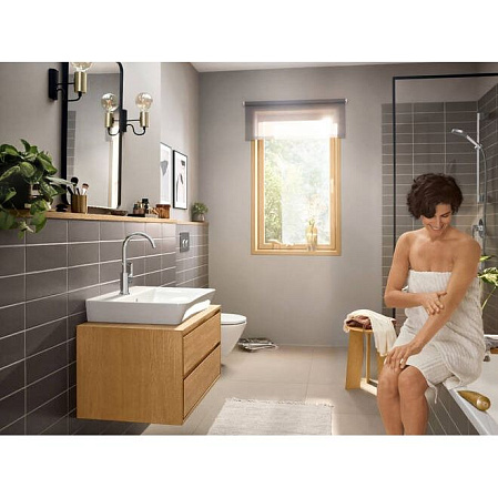 Смеситель Hansgrohe Rebris E 72576000 для раковины, хром