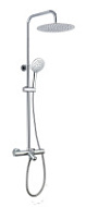 Душевая стойка AQG Wind Blu RD 20WBR25OLB02 хром