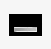 Кнопка смыва Aquatek KDI-0000026 черный матовый/никель Кнопка смыва Aquatek KDI-0000026 черный матовый/никель