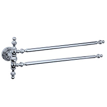 Полотенцедержатель Boheme Brillante 10442 двойной, хром