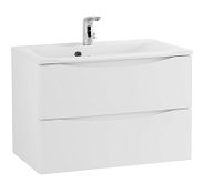 Тумба с раковиной BelBagno Marino MARINO-650-2C-SO-BL-P 65 bianco lucido