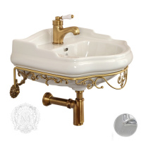 Консоль подвесная с раковиной Migliore Bella ML.BLL-24.155.CR