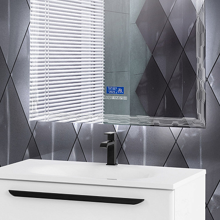 Зеркало Cezares 45063 90x90x4 с радио