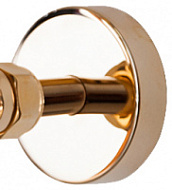 Комплект для монтажа водяного полотенцесушителя Tiffany World KITMEM1752oro на стену, золото