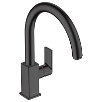 Смеситель Hansgrohe Vernis Shape 71871670 для кухонной мойки, черный матовый
