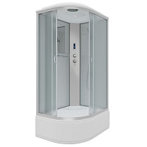 Душевая кабина Niagara Classic NG-2310-14RP 120x80x215 стекло матовое/профиль серебро