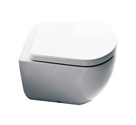 Унитаз приставной Kerasan Flo 311201 безободковый, белый