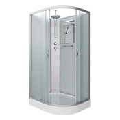 Душевая кабина Niagara Classic NG-3312-14LBKT 120x80x210 стекло матовое/профиль серебро