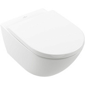 Унитаз подвесной Villeroy & Boch Subway 3.0 4670T001 альпийский белый Унитаз подвесной Villeroy & Boch Subway 3.0 4670T001 альпийский белый