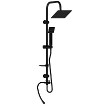 Душевая стойка GPD DST19-3-S черный матовый Душевая стойка GPD DST19-3-S черный матовый