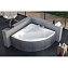 Акриловая ванна Excellent Glamour WAEX.GLA15WH 150x150 белый - фото 5