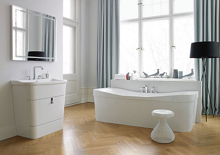 Зеркало Duravit Esplanade 100 белое