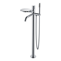 Смеситель Boheme Stick 129-CRCR.2 для ванны, напольный, ручка Touch, хром