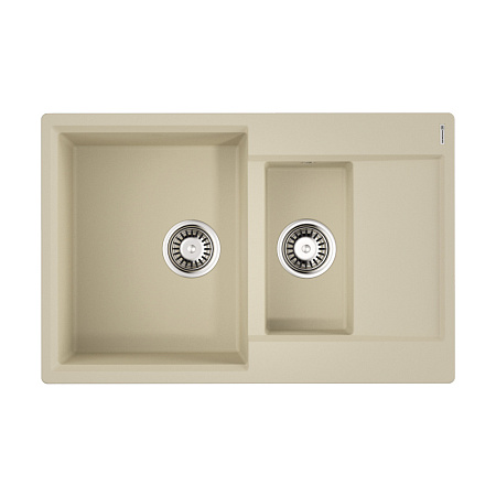 Кухонная мойка Omoikiri Daisen 78-2T-BE 78x51x23 ваниль