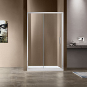 Душевая дверь Vincea Garda VDS-1G 110x190 прозрачное, хром
