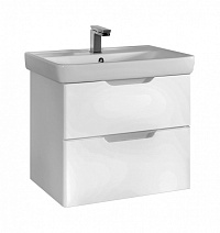 Тумба с раковиной Dreja Q Eco 80 белая