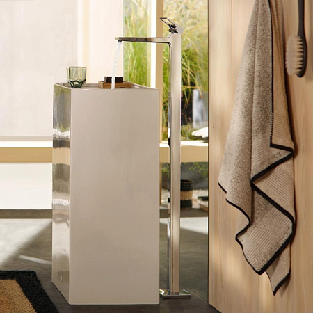 Смеситель напольный Hansgrohe Metropol 74530000 для раковины, хром