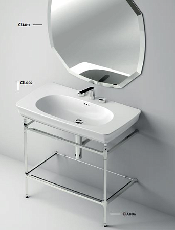 Раковина ArtCeram Civitas CIL002 01;00 90 белый глянцевый