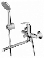 Смеситель Bravat FIT F6135188CP-LB-RUS для ванны с душем хром