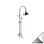 Душевая стойка Emmevi C02594EBC белый/хром