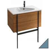 Тумба под раковину Jacob Delafon Nouvelle Vague EB3030-G91 80 блестящий аквамарин