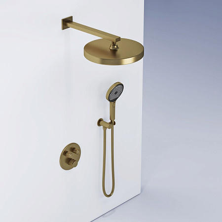 Душевой комплект Sancos Space SC3006BG брашированное золото