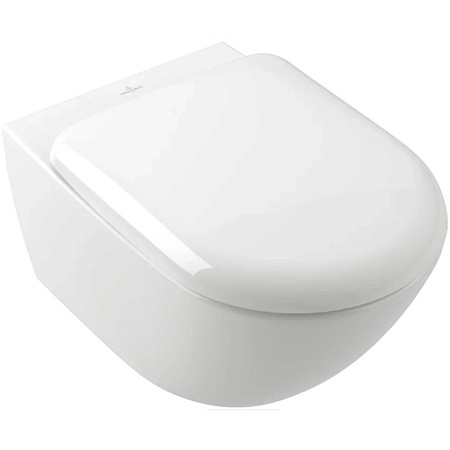 Унитаз подвесной Villeroy & Boch Antao 4674T0R1 альпийский белый CeramicPlus