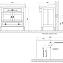 Тумба для комплекта BelBagno Novanta bianco antico - фото 4