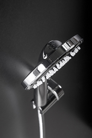 Душевая стойка Boheme Spectre 458-NB для ванны, никель брашированный