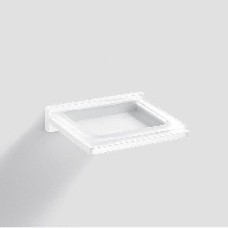 Мыльница Colombo Look B1601.BM подвесная, белый матовый