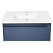 Тумба с раковиной La Fenice Elba FNC-01-ELB-BG-100 Blu Grigio синий матовый