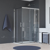 Душевой уголок RGW Hotel 03064381-11 110x80x195 прозрачное/хром