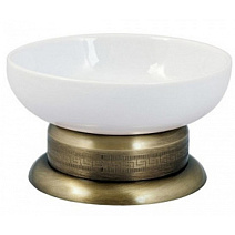 Мыльница Boheme Barocco 10653 подвесная, бронза Мыльница Boheme Barocco 10653 подвесная, бронза