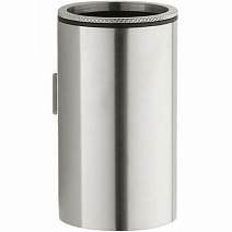 Стакан Boheme Uno 10974-NB для зубных щеток, никель брашированный