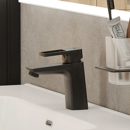 Смеситель IDDIS Bild BILBL00i01 для раковины, черный