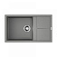 Кухонная мойка Omoikiri Sumi 86-GR 86х50 серый - фото 1