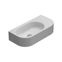 Раковина Globo Forty3 SCT55.BI*0 55*27 без отверстия под смеситель, белый
