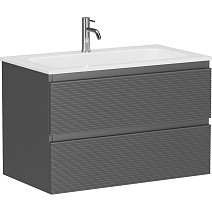 Тумба под раковину Sancos Folk 80 FL80GS grey soft