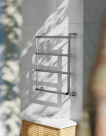 Полотенцесушитель электрический Margaroli Sole 5124704CRNB хром