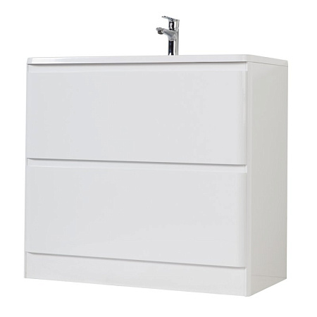 Мебель для ванной BelBagno Albano ALBANO-1000-2C-PIA-BL 100 напольная, bianco lucido