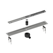 Душевой лоток Timo Drain System DS230207/01 70 двухсторонняя решетка, сатин