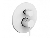 Смеситель Paffoni Light LIG018BO для душа, белый матовый