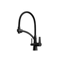 Смеситель для кухонной мойки Sancos Eri SC4001MB черный матовый